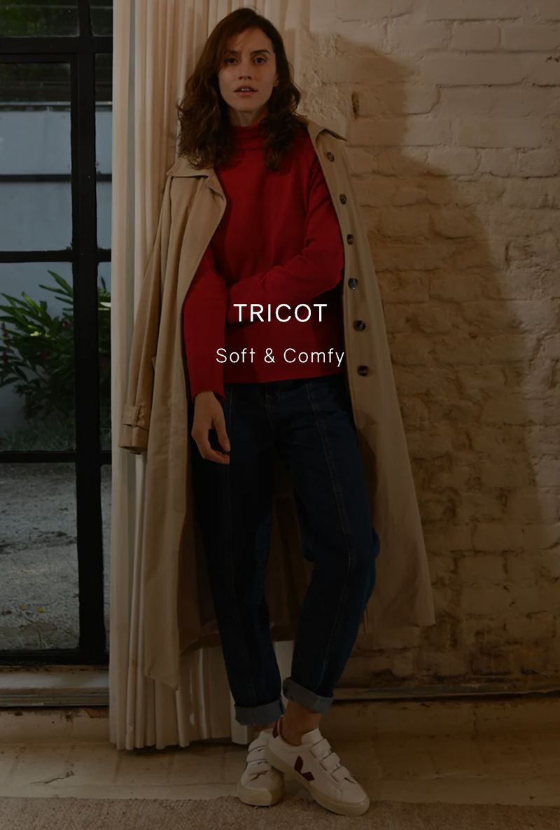 Blusa em Tricot Matera Gola Alta Vermelho certificado