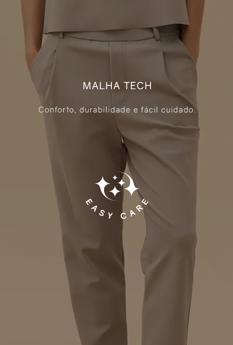 Calca Andipsara Alfaiataria Fume
