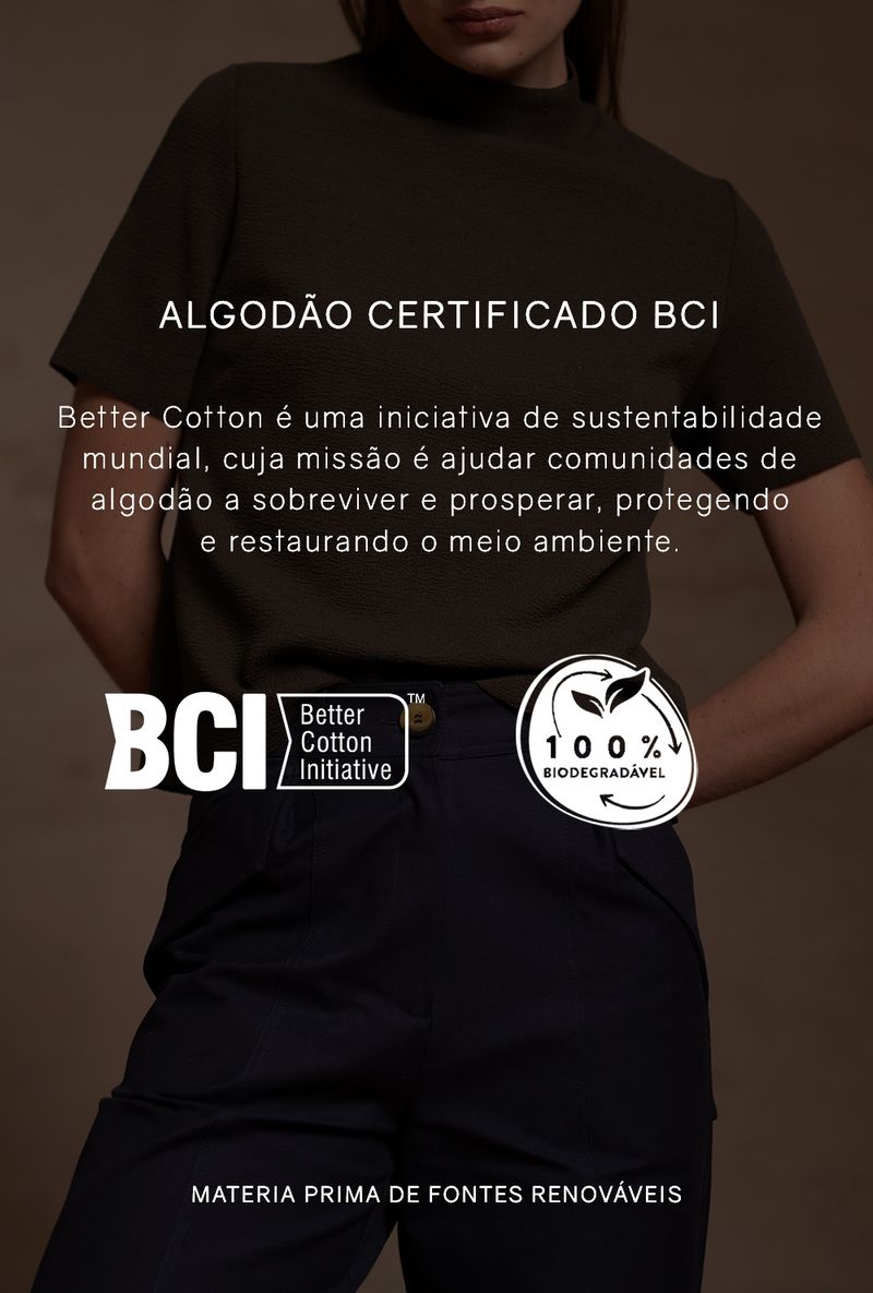 Calca Reta Etolin Marinho
