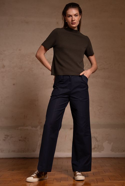 Calça Reta Etolin Marinho