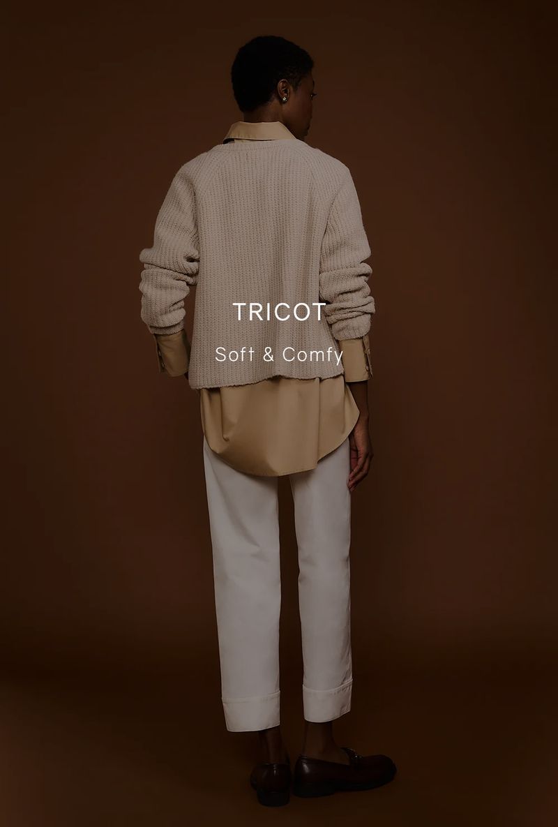 Cardigan Farasan Tricot Off White certificado