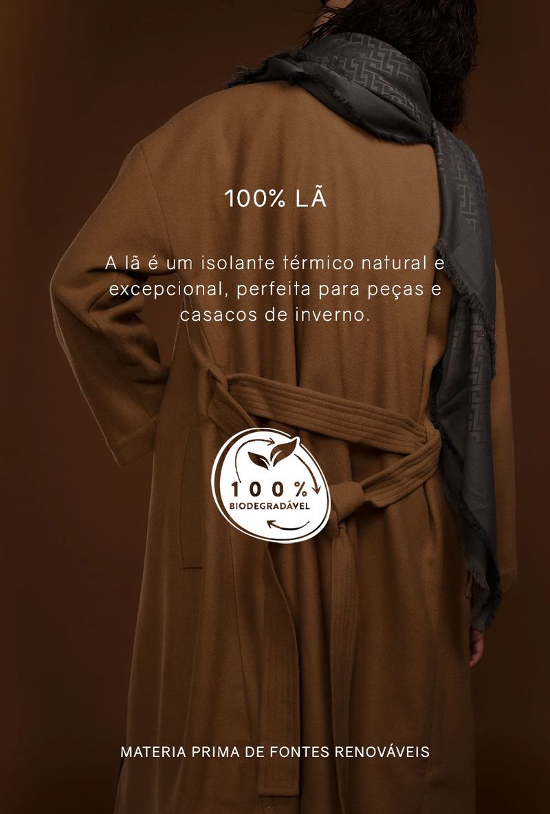 Casaco Moritz Caramelo certificado