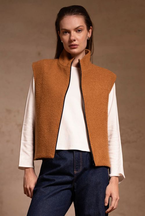 Colete Barents Caramelo