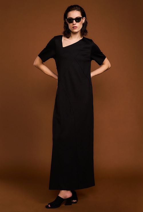 Vestido Elef Lyocell Preto