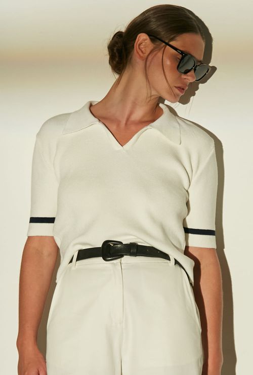Blusa Boega Tricot Off White