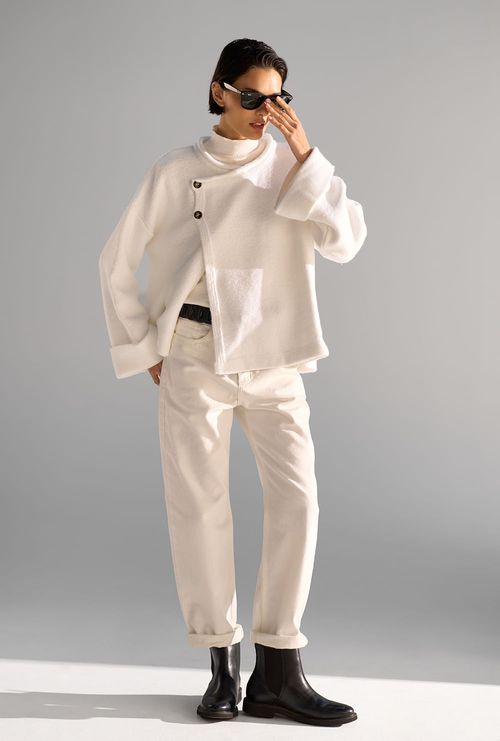 Casaco Barth Tricot Off White