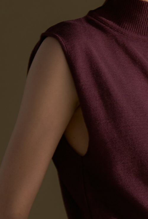 Blusa Em Tricot CoraCorá Berinjela