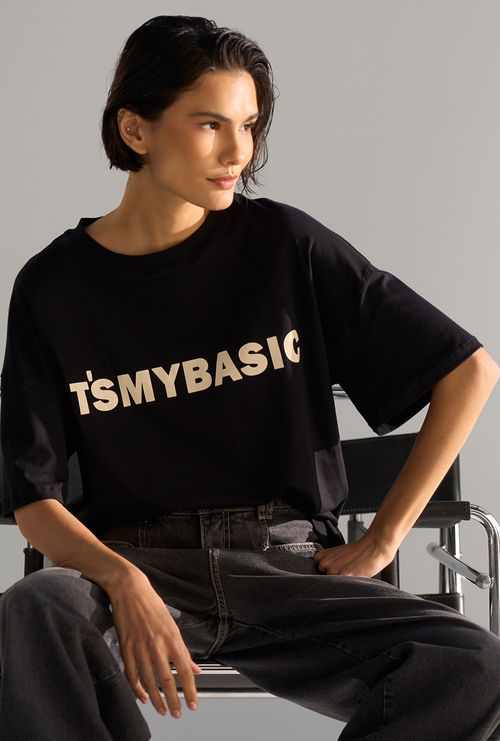 Tshirt Delong Preto
