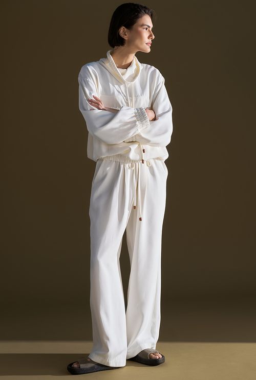 Calça Reta Jalé Off White