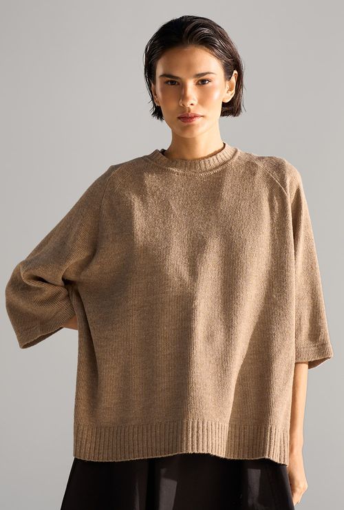 Blusa Evans Tricot Kaki