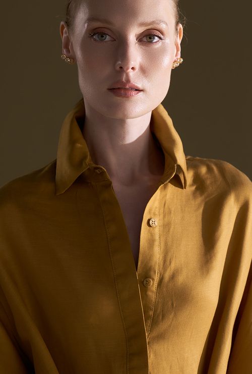 Camisa Gouch Mostarda