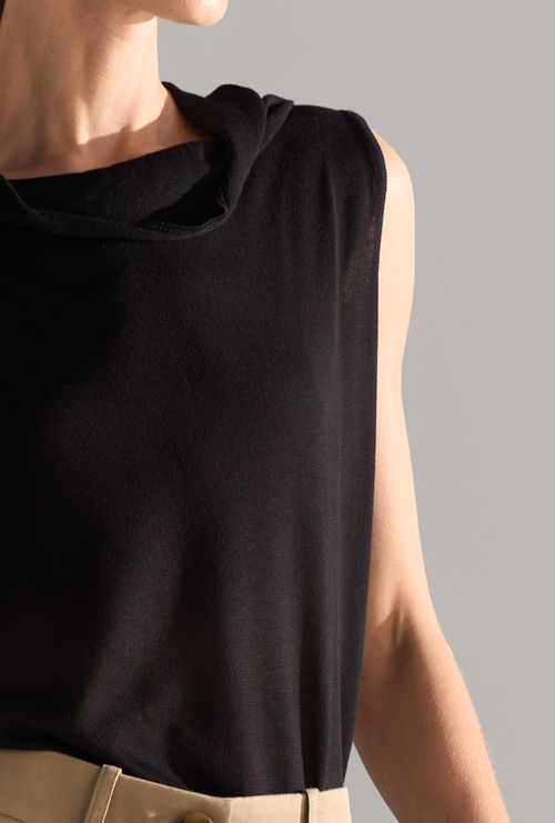 Regata Isabela Tricot Preto