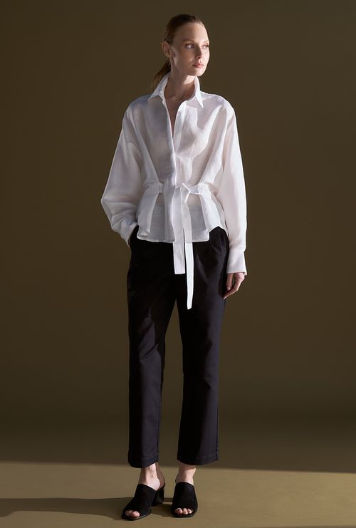 Calça Reta Gorgona Preto