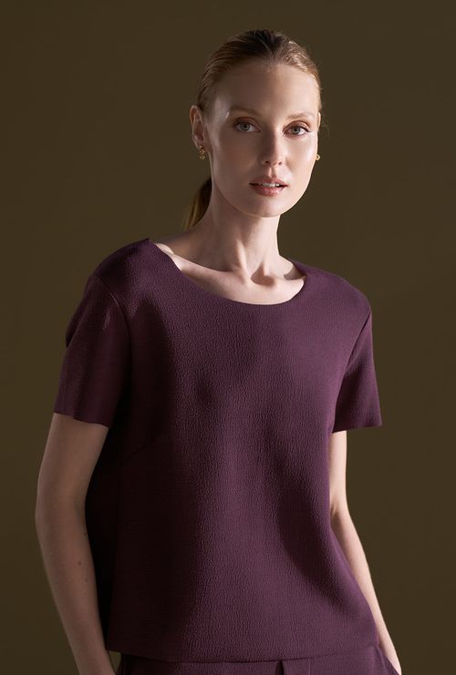 Blusa Dock Berinjela