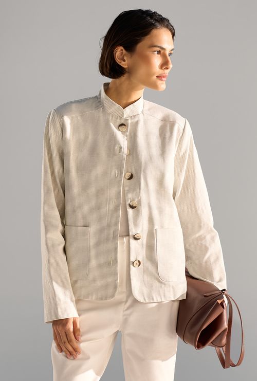 Casaqueto Graham Listra Verde