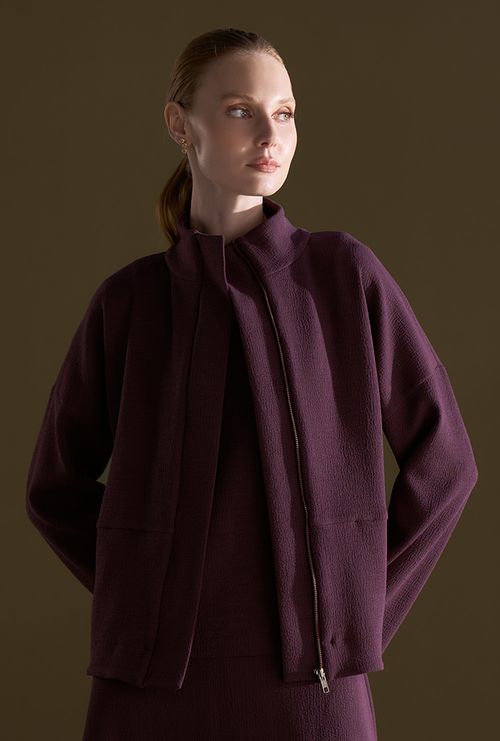 Jaqueta Fernandina Berinjela