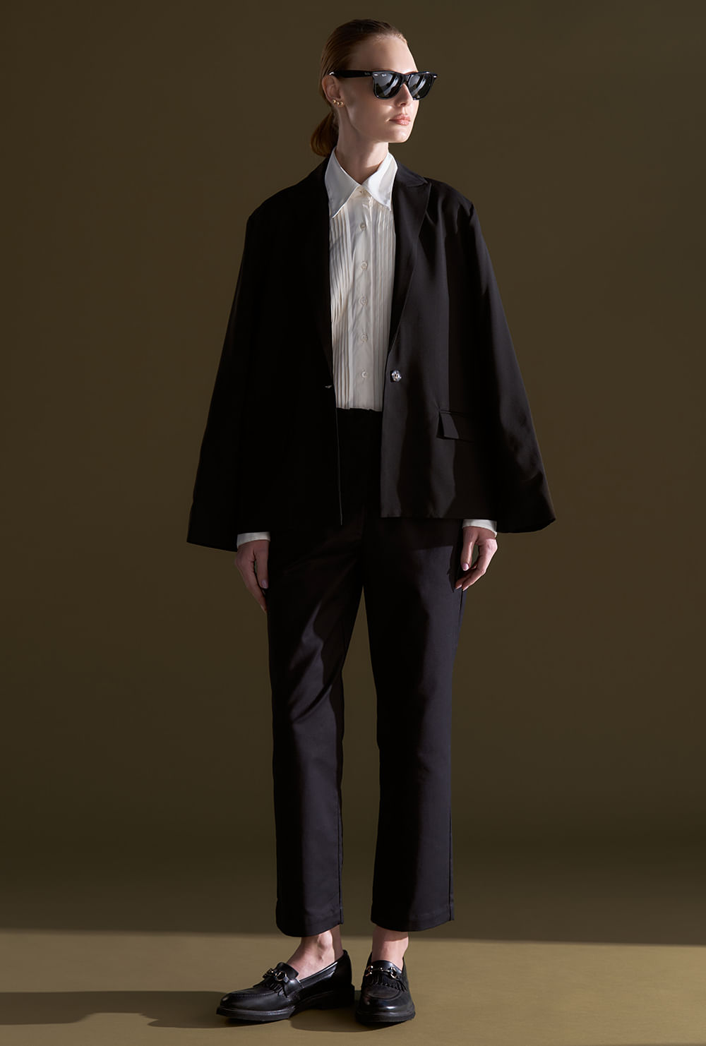 Blazer Alfaiataria Crepe Patou Carimata - MyBasic