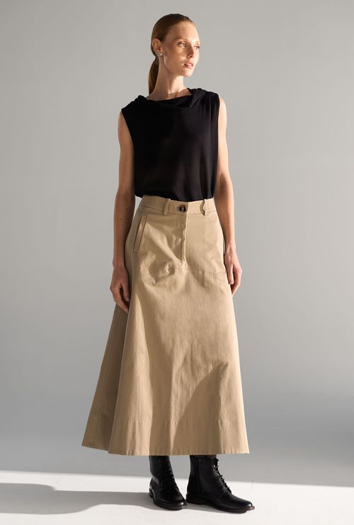 Saia Guam Midi Bege