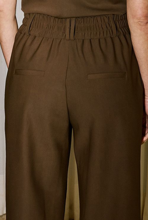Calça Andipsara Alfaiataria Marrom