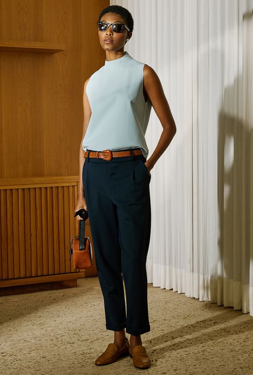 Calça Andipsara Alfaiataria Marinho