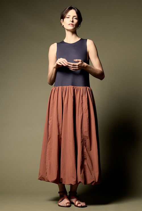 Vestido Gilbert Azul Noite