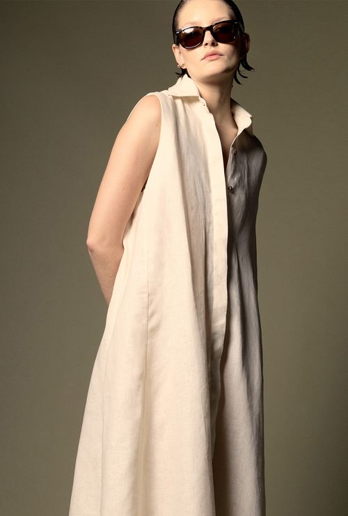 Chemise Longuete Evase Cies Areia