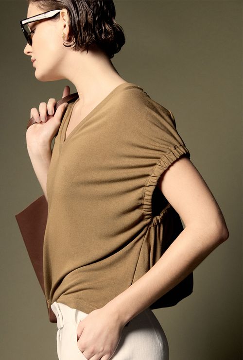 Tshirt Carmathia Gola V Verde Oliva