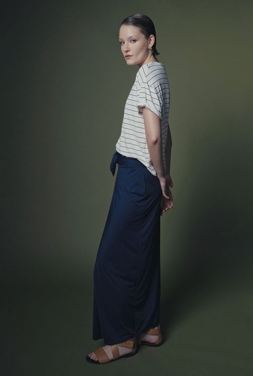 Saia Midi Granadinas Marinho