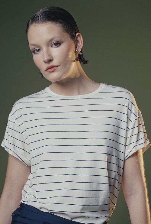 Blusa Conriki Listra Marinho