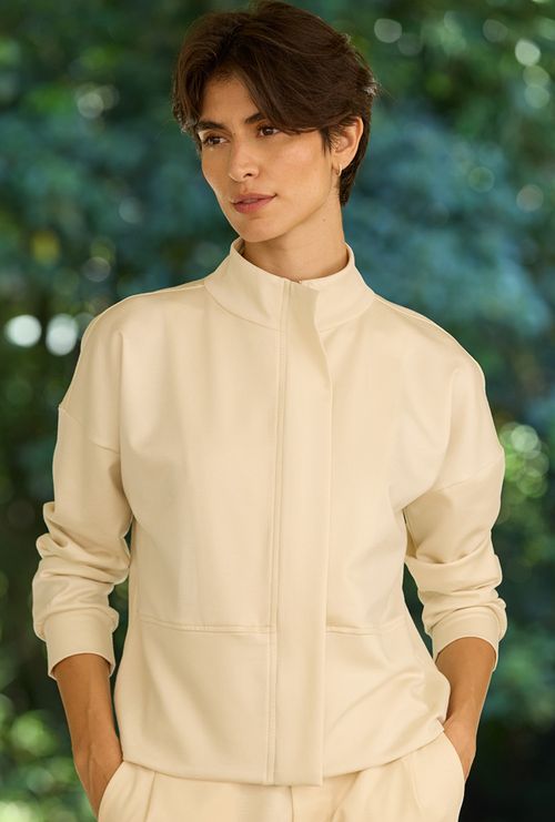Jaqueta Rawabi Lyocell Off White