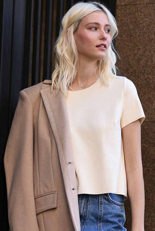 Blusa La Mona Lyocell Off White