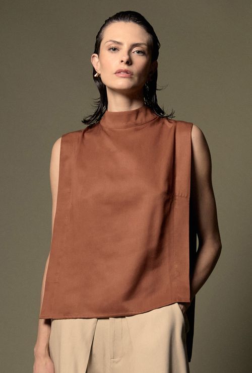 Regata Gola Alta Calimnos Marrom