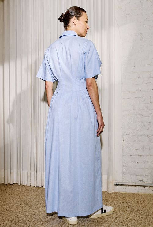 Chemise Midi Gil Azul
