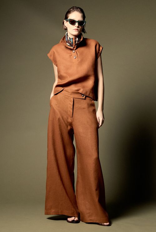 Calça Pantalona Cache Castor