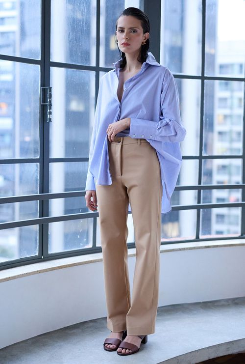 Calça Reta Slim Grand Cay Moonlight