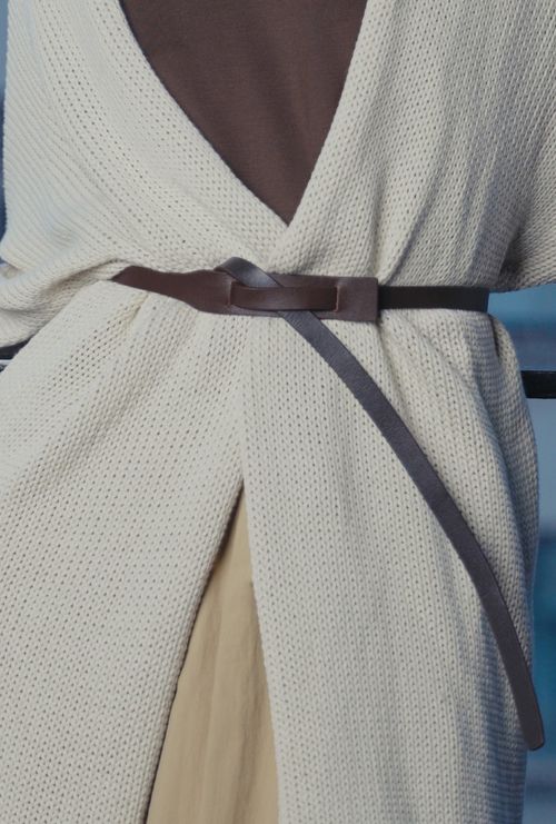 Cinto Fino de Couro Gallipoli Marrom Escuro