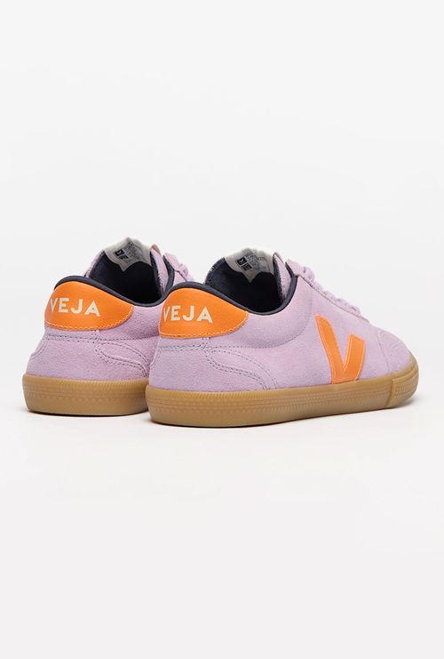 Tênis Veja Shoes Volley Suede Orchid Fury Natural