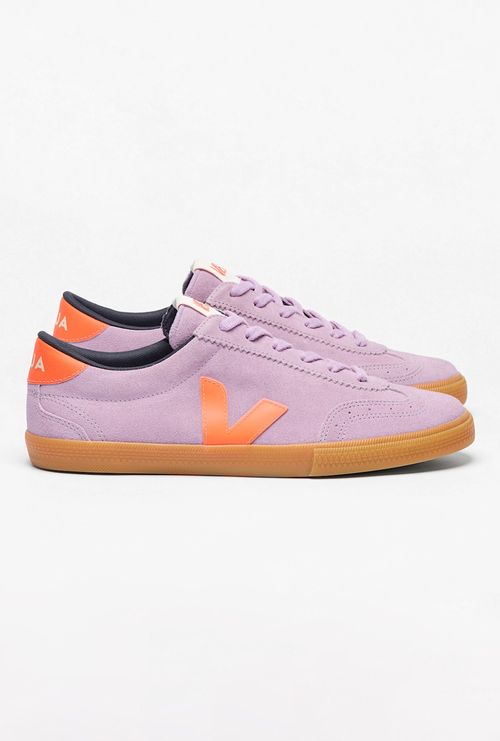 Tênis Veja Shoes Volley Suede Orchid Fury Natural
