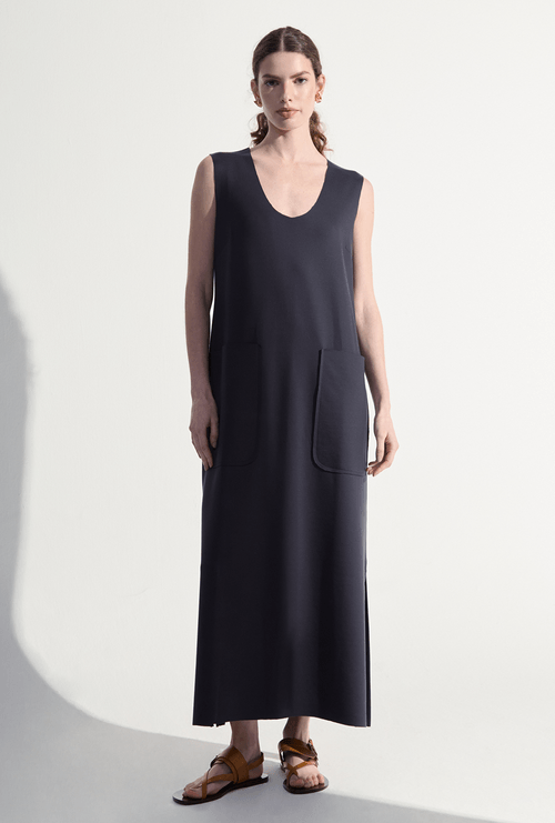 Vestido Regata Hanish Azul Noite