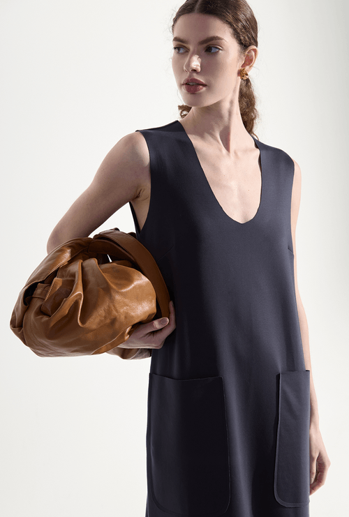 Vestido Regata Hanish Azul Noite