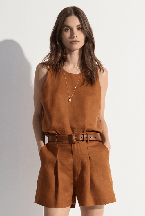 Shorts New Cheong com Prega Frontal Castor