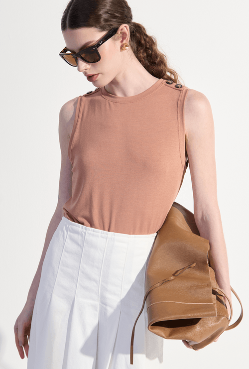 Regata Citera em Modal Rosa Blush