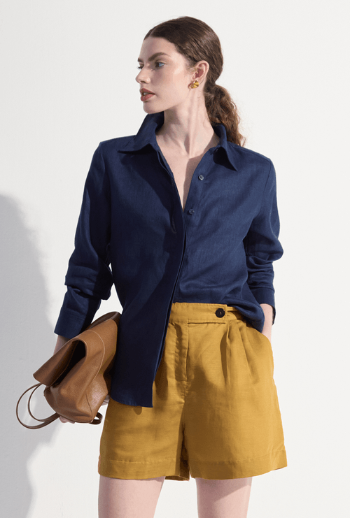 Shorts Alfaiataria Bolso Faca Divar Dijon