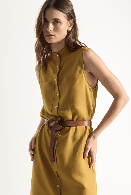 Chemise Chau Mostarda