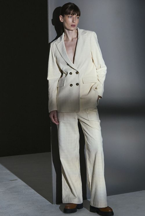 Blazer Berry Off White