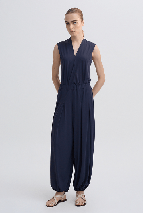 Calça Lannic Fluida Azul Noite