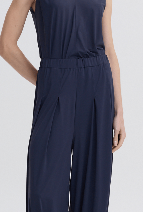 Calça Lannic Fluida Azul Noite