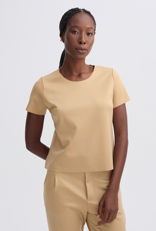 Blusa La Mona Lyocell Bege