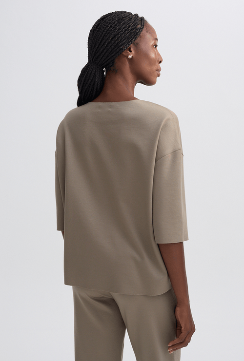 Blusa Eko Lyocell Caqui