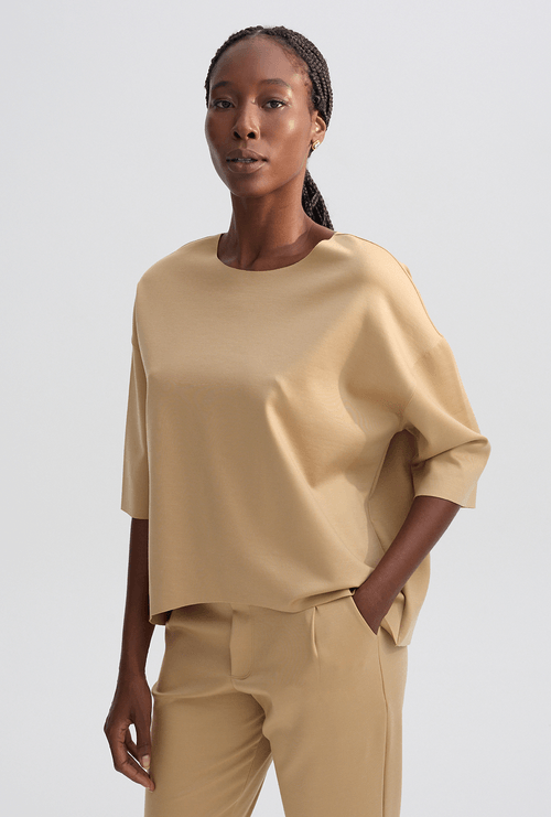 Blusa Eko Lyocell Bege